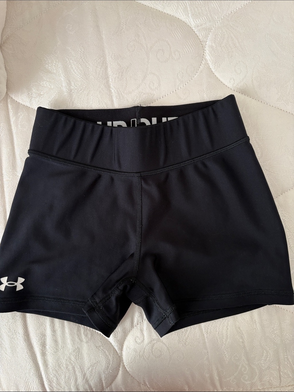 Under Armour Black Women's Training Bike Shorts